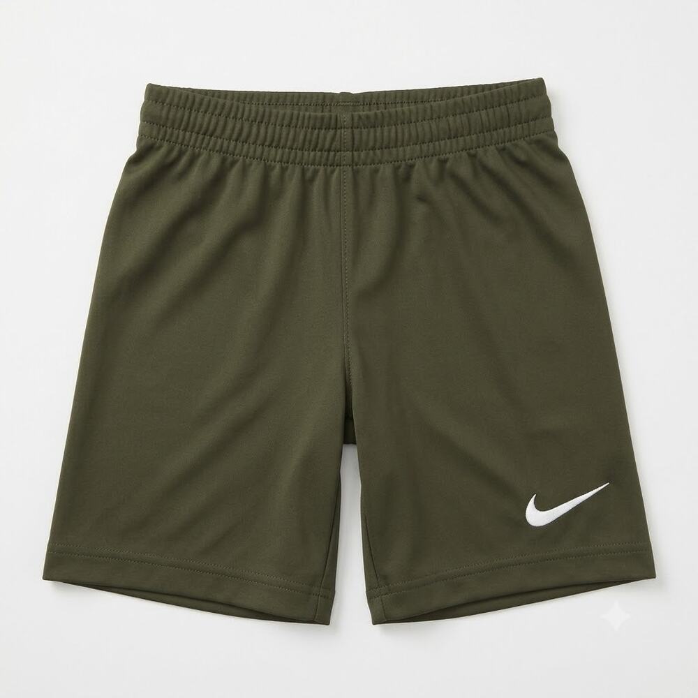 Nike Gym Shorts Olive Green Performance Stretch Quick Dry Toddler Boys 2T